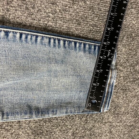 Gap Always Skinny Jeans Womens 24R Blue Distressed Stretch Casual High Rise - Picture 2 of 10